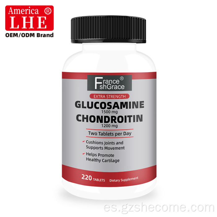 Shecome Glucosamina Condroitina Tabletas Apoyo Articular